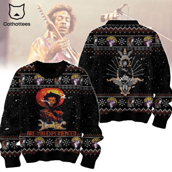 Hendrix Are you Experienced Black Design 3D Sweater