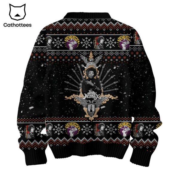 Hendrix Are you Experienced Black Design 3D Sweater