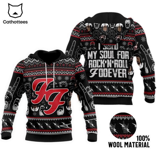 HF I Soul My Osul For Rock N Roll Fooever Black Design 3D Sweater