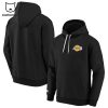 Los Angeles Lakers Full Black Nike Logo Design 3D Hoodie