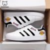 Los Angeles Lakers White Purple Trim Design Stan Smith