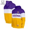 Minnesota Vikings Blue Yellow Design 3D Hoodie