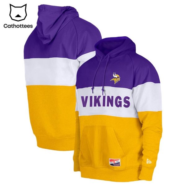 Minnesota Vikings 2023 Mix Corlor Design 3D Hoodie