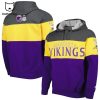 Minnesota Vikings 2023 Mix Corlor Design 3D Hoodie