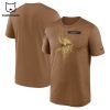 NFL Minnesota Vikings Nike Logo Brown Design 3D T-Shirt