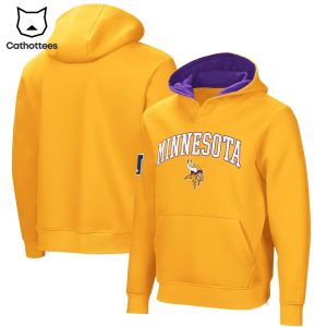 Minnesota Vikings Full Yellow Design 3D Hoodie