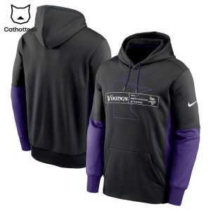 Minnesota Vikings NFL Nike Logo Design 3D Hoodie