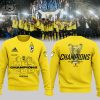 MLS Cup Champs 2023 Columbus Crew Black Adidas Logo Design 3D Sweater