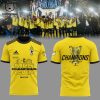 MLS Cup Champs Columbus Crew Black Design 3D T-Shirt