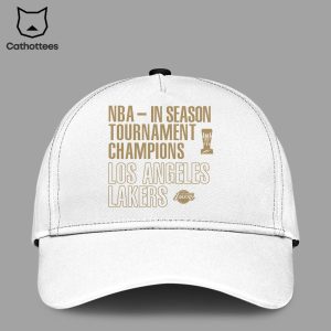 NBA Lakers In Season Tournament Champions Los Angeles Lakers Nike Logo White Design 3D Hoodie Longpant Cap Set