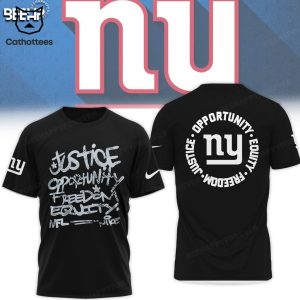 New York Giants Justice Opportunity Equity Nike Logo Design 3D Hoodie