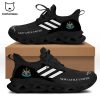 Newcastle United Black White Trim Design Max Soul Shoes