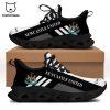 Newcastle United Black White Design Max Soul Shoes