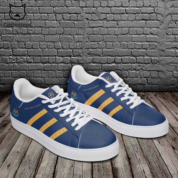 Newcastle United Blue Yellow Trim Design Stan Smith