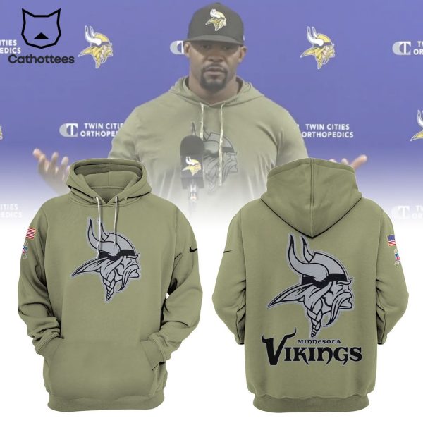 NFL 2023 Minnesota Vikings Mascot Design 3D Hoodie