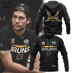NHL Boston Bruins Winter Classic Discover Nike Logo Black Design 3D Hoodie