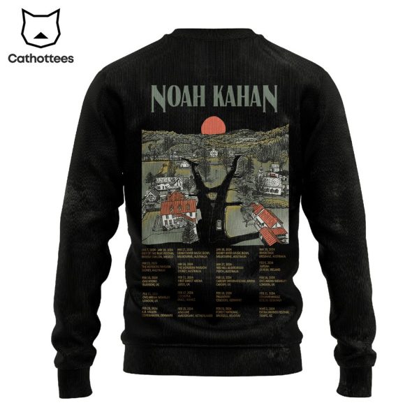 Noah Kahan Stick Season Black Design 3D Sweater