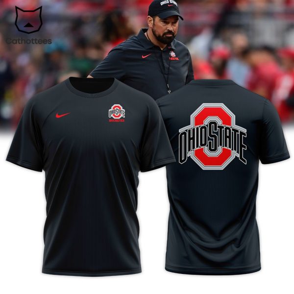 Ohio Against Buckeyes The World Black Nike Logo Design 3D T-Shirt