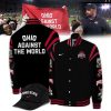 Ohio Against The World Nike Black Mix Red Design Baseball Jacket