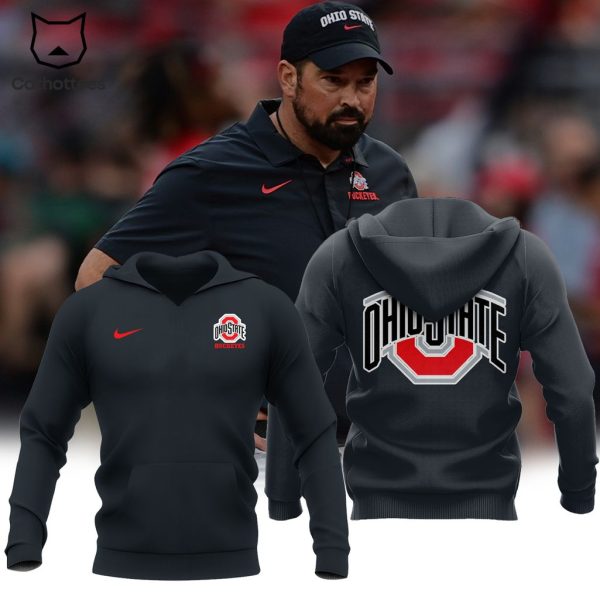 Ohio State Football Veterans Day Ohio Against The World Black Logo Design 3D Hoodie