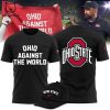 Ohio State Football Veterans Day Ohio Against The World Buckeyes Black Design 3D T-Shirt