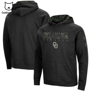 Oklahoma Football Sonners Black Design 3D Hoodie