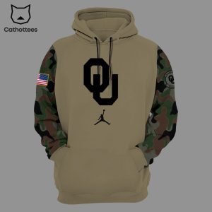 Oklahoma Football Sooners Logo Design 3D Hoodie