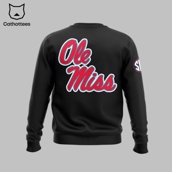 Ole Miss Rebels Football Come to the Sip Nike Logo Black Design 3D Hoodie