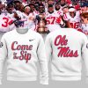 Ole Miss Rebels Football Come to the Sip Blue Nike Design 3D Sweater