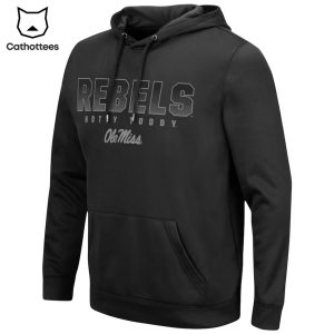 Ole Miss Rebels Football Hotty Toddy Black Design 3D Hoodie