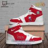 Ole Miss Rebels Black White Red Design Air Jordan 1 High Top