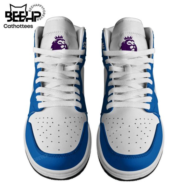 Personalized Brighton Camp Hove Albion Blue White Nike Logo Design Air Jordan 1 High Top