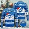 Personalized Brightob Blue Christmas Design 3D Sweater