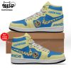 Personalized Club America White Pale Yellow Nike Logo Design Air Jordan 1 High Top