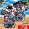 Personalized Georgia Bulldogs Dolphins Design Hawaiian Shirt