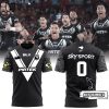 New Zealand National Rugby League Team Kiwis NZRL Black Design 3D T-Shirt