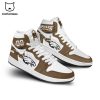 Personalized Philadelphia Eagle NFL Mascot Green White Design Air Jordan 1 High Top