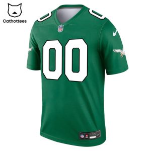 Personalized Philadelphia Eagles NFL Green Nike Logo Design Baseball Jersey