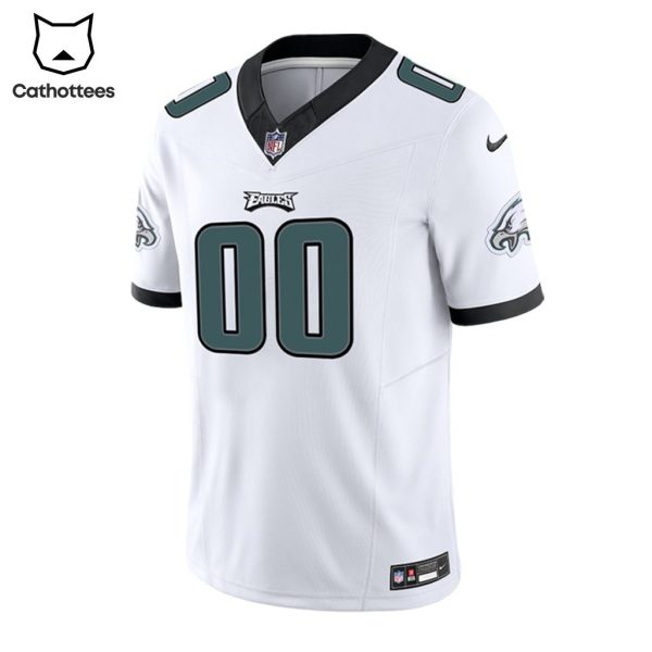 Personalized Philadelphia Eagles NFL White Nike Logo Design Baseball Jersey