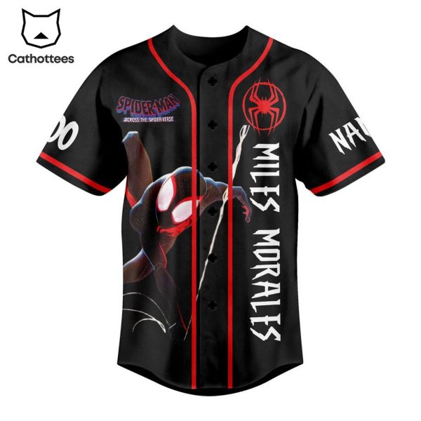 Personalized Spiderman Im Doing Own Thing Black Design Baseball Jersey