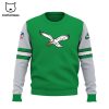 Philadelphia Eagles 1933 Football Nike Logo Green NFL Design 3D Sweater