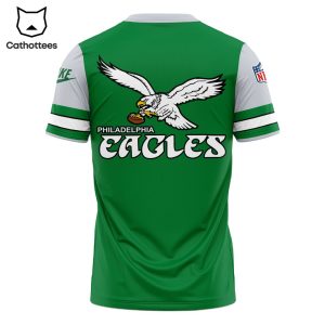 Philadelphia Eagles 1933 Football Green Nike Logo NFL Design 3D T-Shirt