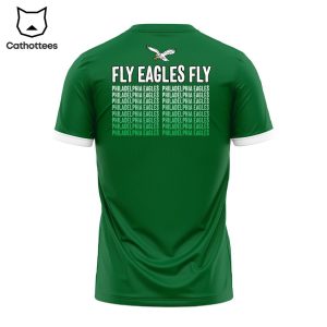 Philadelphia Eagles NFL Dallas Cowboys Green Design 3D T-Shirt