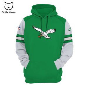 Philadelphia Eagles  NFL Green Nike Logo Design 3D Hoodie