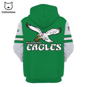 Philadelphia Eagles  NFL Green Nike Logo Design 3D Hoodie