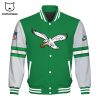 Philadelphia Eagles NFL Logo Green Design Baseball Jacket