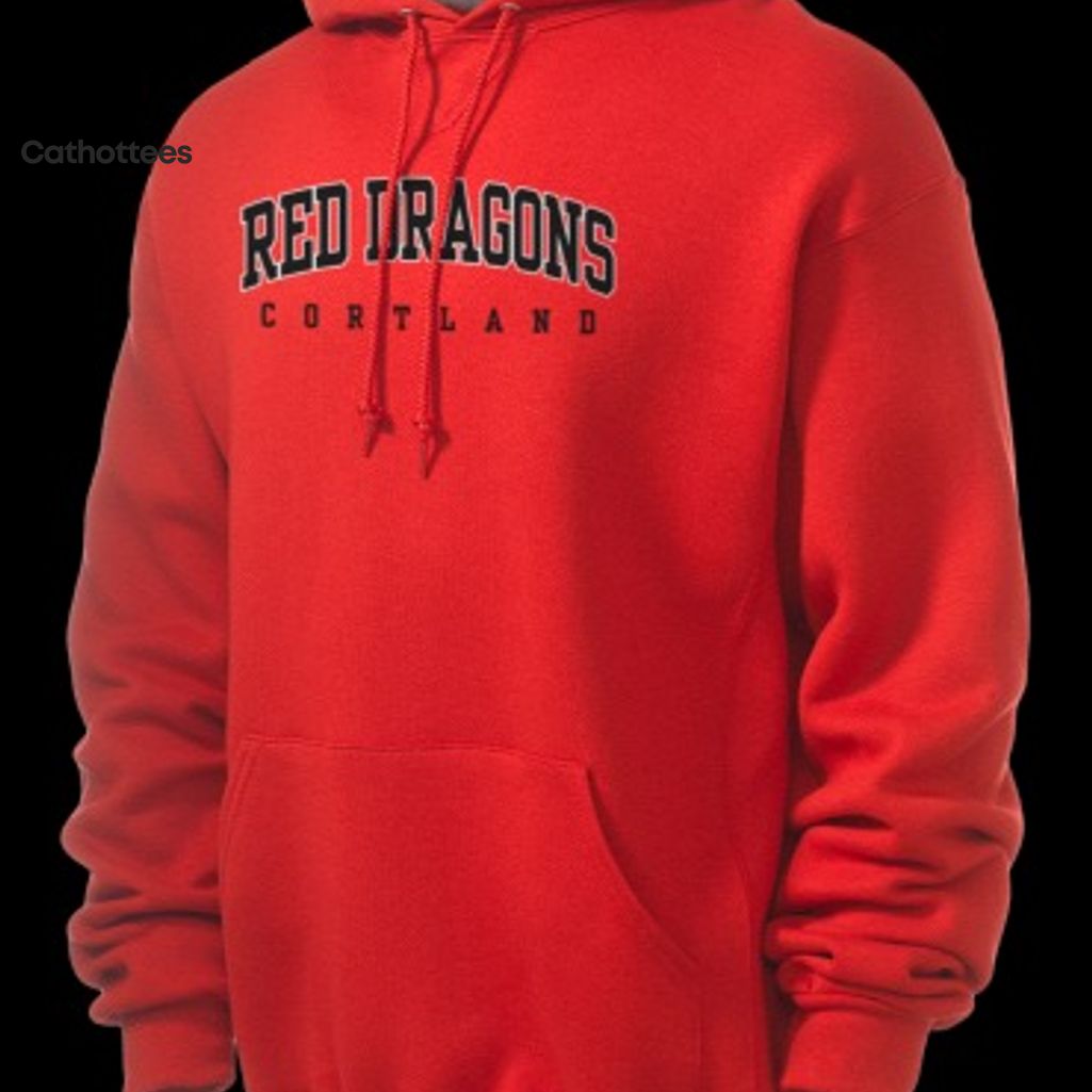 Red Dragons Cortland Ful Red Design 3D Hoodie