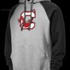 Cortland Red Dragons Gray Red Sleeve Design 3D Hoodie