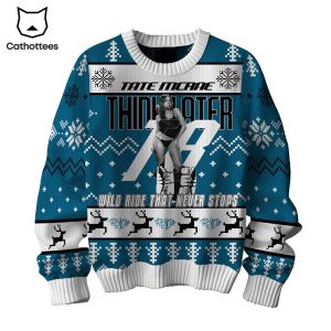 Tate Mcrae Think Later Wild Ride That Never Stops Design 3D Sweater