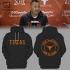 Texas Longhorns Big 12 Champions 2023 Nike Logo Orange  Design 3D Hoodie Longpant Cap Set